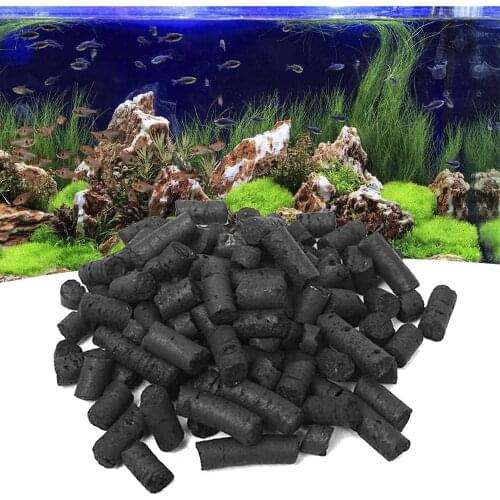 A pack 100g Activated Carbon Aquarium Fish Tank Activated Carbon Charcoal Purify Water Quality Filter Media Strong Filtration