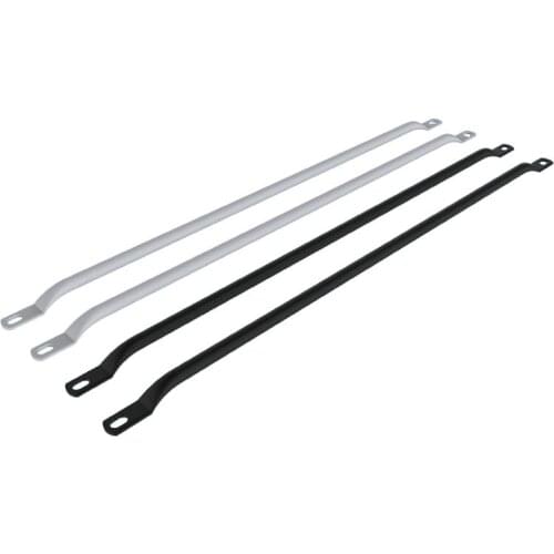 High quality 10pcs/lot 19" RACK special pole Standard 19 inch server switch cable tie rod white write and black color