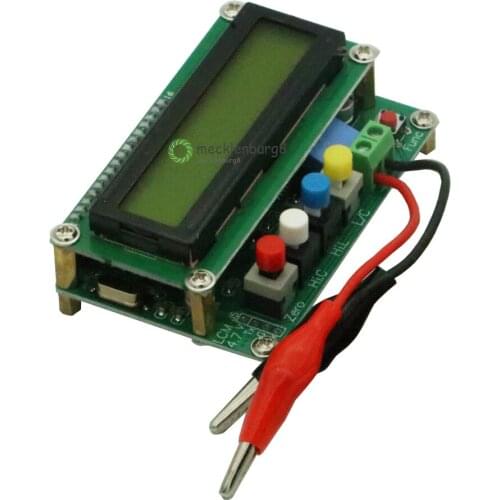 Digital LC100-A LCD High Accuracy Inductance Capacitance L / C Meter Tester + USB Cable