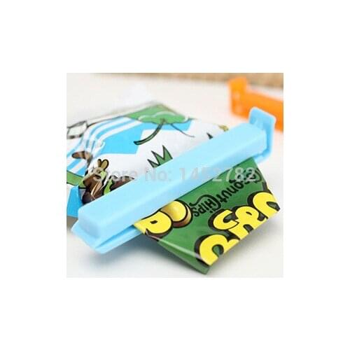 5PCS/Set Creative Home Bags Seal Clip of Candy Colored Food Fresh Snack Moisture Sealing Clip