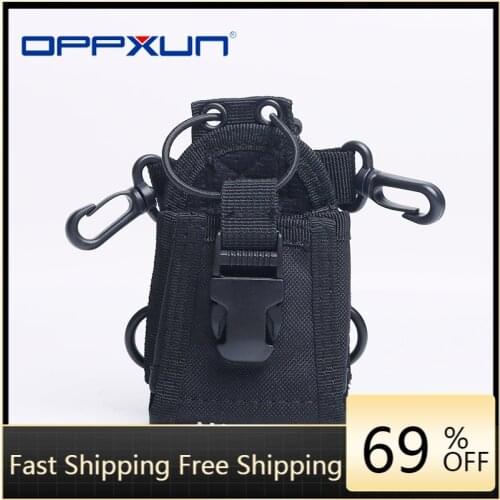 1PC MSC-20B Nylon Pouch Bag Walkie Talkie Carry Case for Baofeng UV5R UV82 bf888S UV-9R Plus TYT Mototrola Ham Two Way Radio