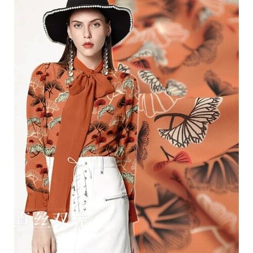 50x113cm 100% natural mulberry silk double joe fabric material 16mm soft clothing dress shirt fabric for women alibaba express