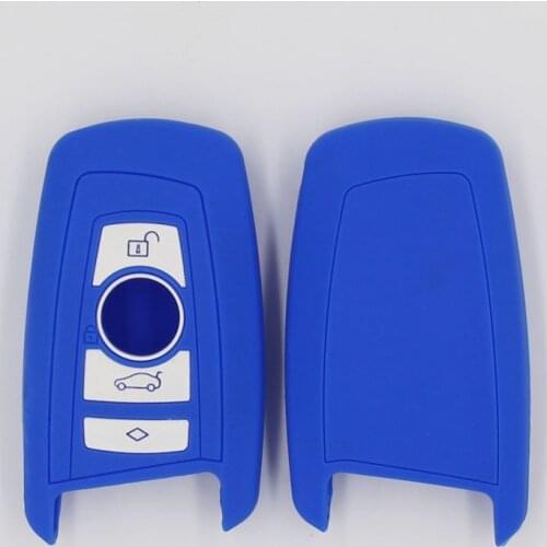Car Styling Key Protector Skin Holder Silicone Car Key Case Cover for BMW 520 1 3 5 7 Series M1 M2 F05 F10 F20 F30 X3 X4 M3 M4