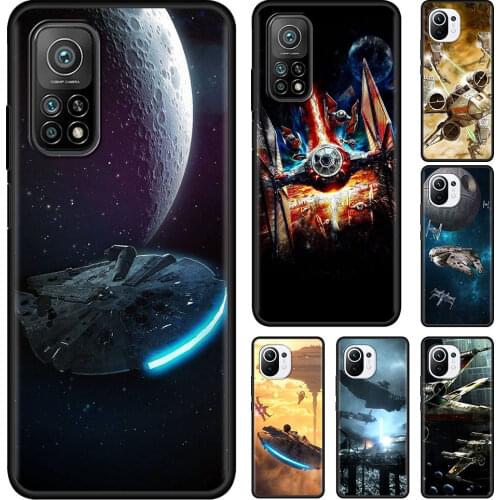 Star Space Ship Wars Cell Phone Case for Xiaomi Mi Poco X3 NFC M3 F1 9T Note 10 10T A2 8 Lite 5G 11 9 SE CC9 Cover Coque Shell