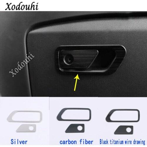 For Ford Explorer U625 2019 2020 2021 Car Co-pilot Handle Storage Trim Container Center Glove Cup Holder Gear Box Armrest 2pcs