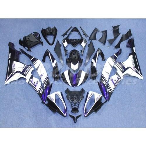 New ABS Motorcycle Fairing Kits Fit For Yamaha YZF 600 R6 2008 2009 2010 2011 2012 2013 2014 2015 2016 Custom White Blue