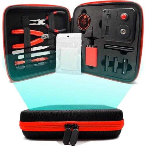 Update Coil Master V3 DIY Kit All-in-One CoilMaster V3+ Electronic Cigarette RDA Atomizer coil tool bag Accessories Vape vaper 5
