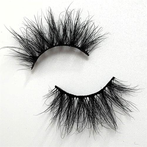 Wholesale 25mm Mink Lashes 100% Mink Hair Crisscross Thick Natural 3d Eyelashes Handmade Mink Lashes Makeup Fake Eyelashes GS503
