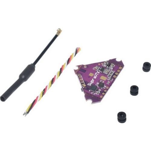 Supra-VTX 25-100-200MW power adjustable OSD tuning 40CH 5.8G image transmission