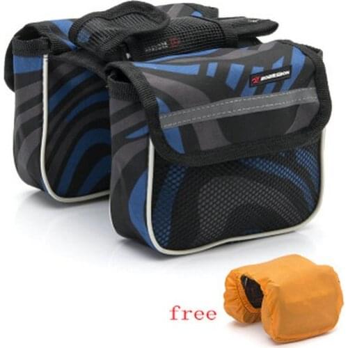 New Style Bicycle Bag Mountain Car Tube Saddle Bag More Than One Before Girder Bag Personality Bilateral Bag