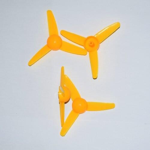10/100pcs diameter 80mm / 2mm hole/plastic blades / Toy part / Helicopter Parts / DIY Accessories/Technology model parts