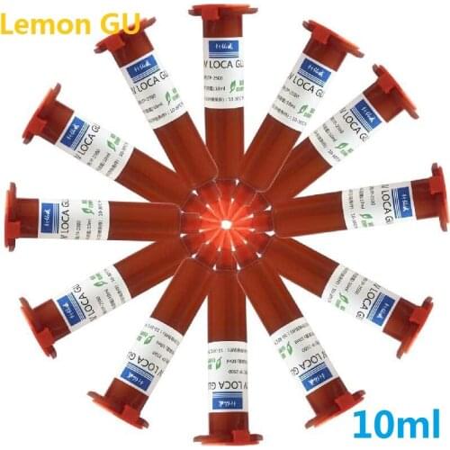 10pcs 10ml LCD uv glue OCA adhesive for iphone samsung touch screen glass replacement