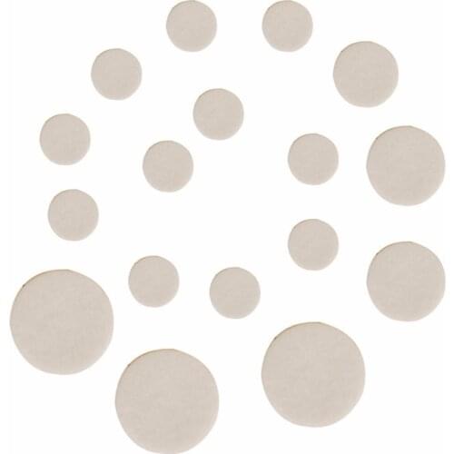 17Pcs Clarinet Pads Woodwind Instruments Part and Accessories Pads Replacement