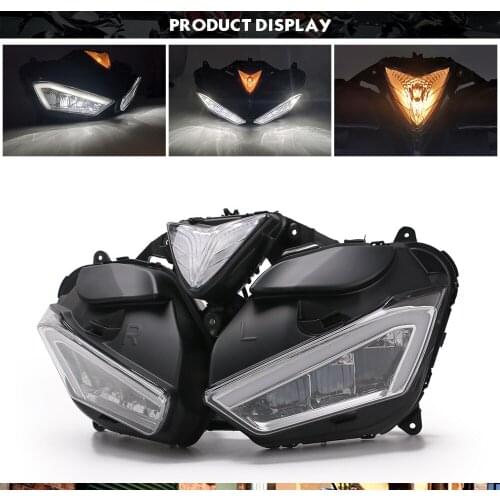 Motorcycle Accessories Applicable to YZF R25 R3 Headlight Shell YZF R25/ YZF R3 2013 2014 2015 2016 2018