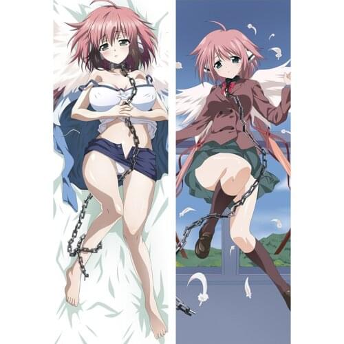 Amellor New Anime Sora No Otoshim Life- Sized Dakimakura Case Pillow Covers 60X170CM Angel Icarus Body Hugging Pillow Case Gift