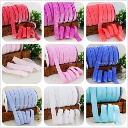 YJHSMY MD921117,16mm glitter elastic FOE, DIY handmade jewelry materials, wedding gift packaging materials