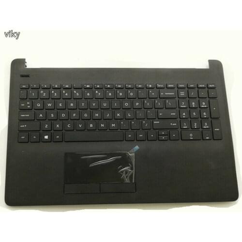 For HP 15-BS015DX 15-BS 15-CD 250 255 256 G6 Upper Case Palmrest Cover Keyboard