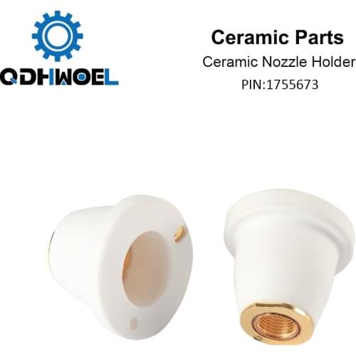 QDHWOEL Laser Ceramic OEM PIN 1349171/1755673 Nozzle Holder For Fiber Laser Cutting Head Free Shipping