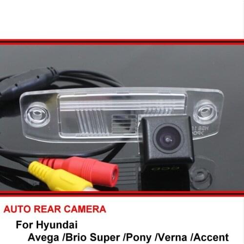 For Hyundai Avega Brio Super Pony Verna Accent MC Night Vision Car Reverse Backup Parking Rear View Camera HD CCD