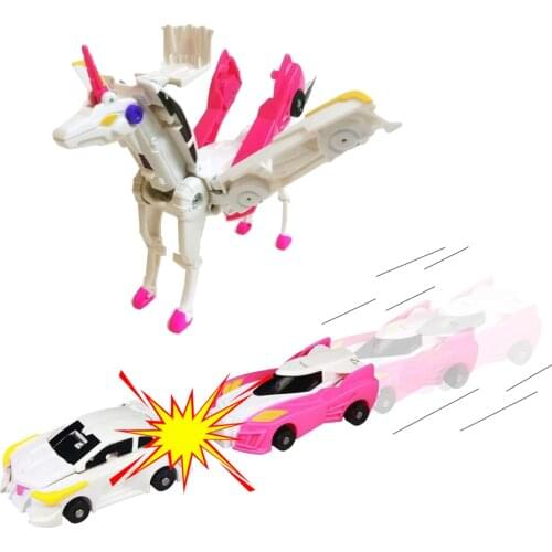 Hello Carbot Unicorn Mirinae Prime Unity Series Transformation Transforming Action Figure Robot Vehicle Car Toy Home Ornaments