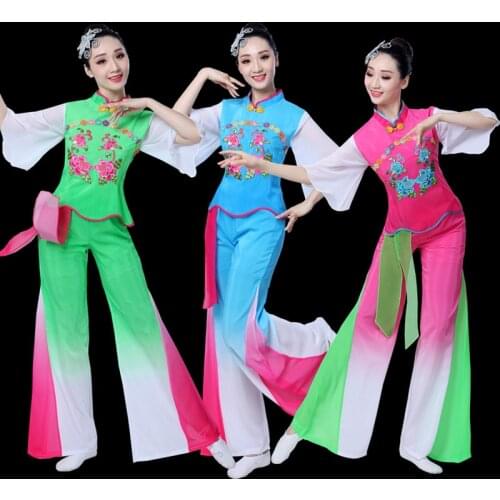 Hanfu national dance performance costume classical dance fan traditional chinese dance costume