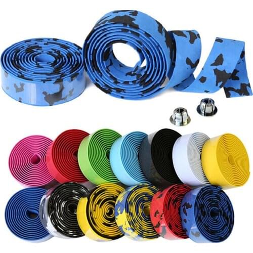 Bicycle Handlebar Tape Colorful Antislip Waterproof Wear-resistant Road MTB Bike Handle Bar Belt Grip Wrap Cycling Accessories