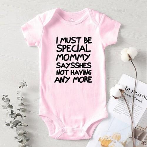 Boy Clothing Romper for Babies Printing Mommy Onesie Infant Girl Clothes Newborn Baby Winter Costume Autumn Jumpsuits Cotton