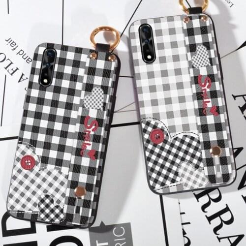 Couple Love Wristband Strap Case For Vivo V17 Neo S1 Pro V15 Back Cover Coque For Vivo IQOO 3 7 5 Pro Z1X U1X U3