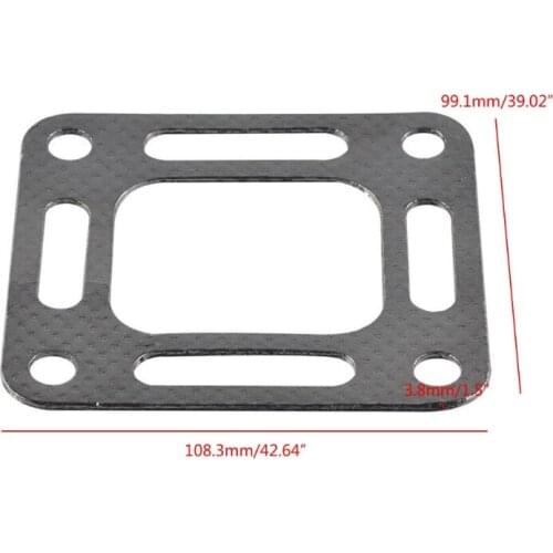 Exhaust Pipe Gasket RV Boat Exhaust Riser Gasket Easy Installation Fit for 27-87105 27-860232 27-863726 Parts 781B
