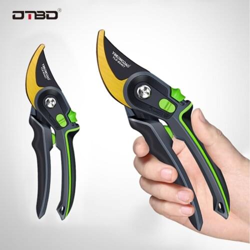 DTBD Garden Pruning Shears Secateurs Tools Fruit Tree Pruning Scissors Bonsai Branch Pruners Gardening Secateurs Trimmer Tools