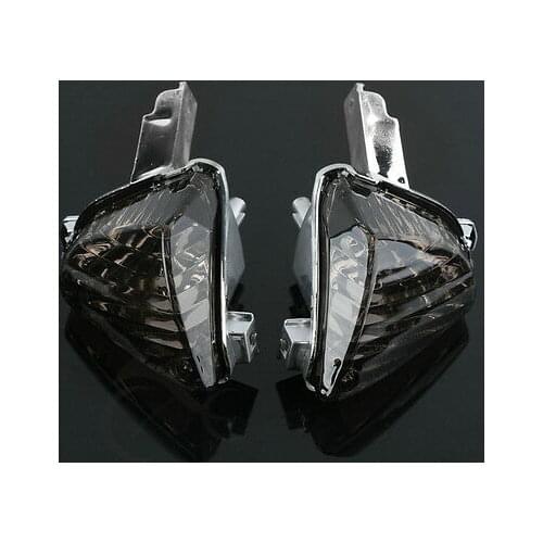 Motorcycle ABS Smoked Indicator Rear Turn Signal lens For SUZUKI GSXR 600 750 2008-2010