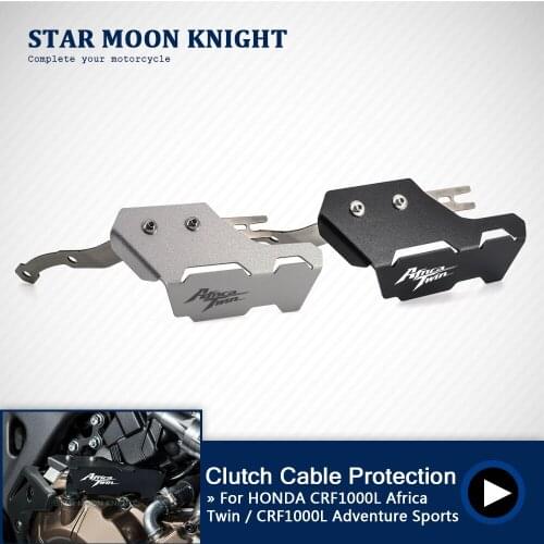 Motorcycle Clutch Cable Protection Below Clutch Arm Cover Guard Fit for HONDA CRF 1000 L Adventure Sports CRF1000L Africa Twin