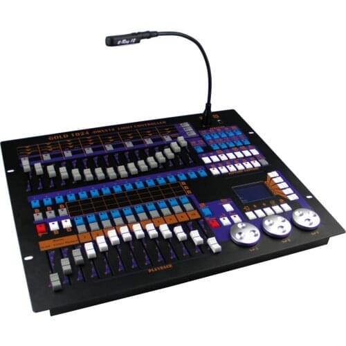 GOLD 1024;DMX controller; can control up to 96 fixtures