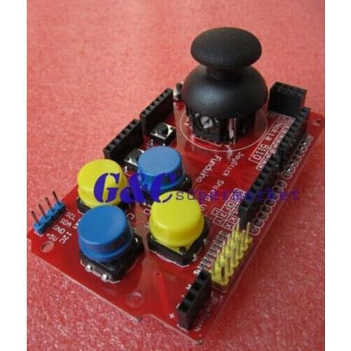 1PCS Gamepads Joyick Keypad Shield PS2 nRF24L01 5110 LCD I2C diy electronics