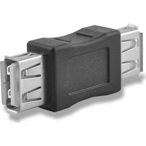 1pc USB 2.0 Connectors 4.5cm A Female to A Female Adapter Converter Coupler Connector