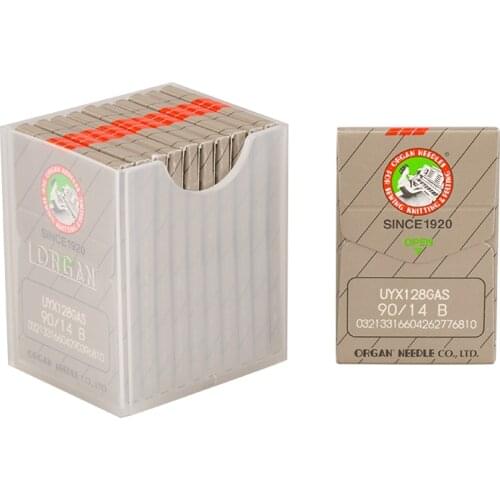 10pcs/lot High Quality Organ Needles UY128Gas SY7292 Industrial Lockstitch Sewing Machine 75/11