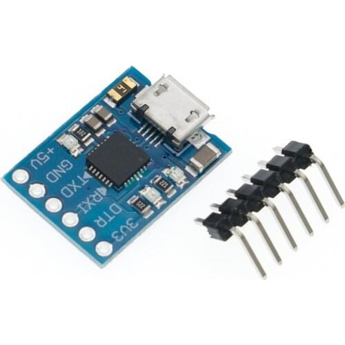 100pcs CJMCU CP2102 MICRO USB to UART TTL Module 6Pin Serial Converter UART STC Replace FT232 NEW
