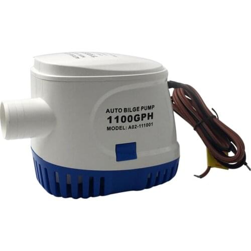 1100GPH 12VDC Automatic Bilge Water Auto Pump Submersible Float Switch