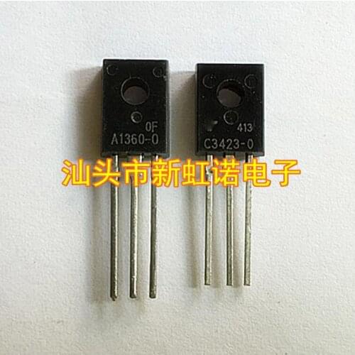 5Pcs/Lot New Original A1360 C3423 Sa1360 2SC3423 The TO-126 Matching Tube 1.2 yuan/TO Power Amplifier Triode In Stock