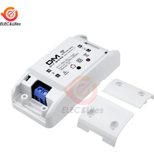 AC 110V 220V Basic WiFi Switch DIY Wireless Remote Control LED Light Smart Home Automation Timer Relay Module For IOS Android