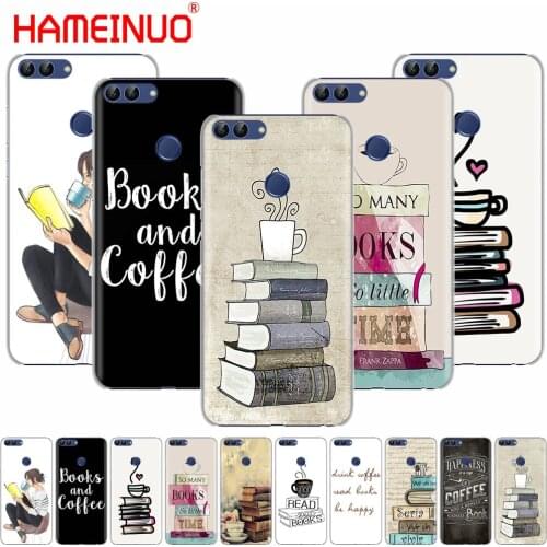 Books And Coffee Inverted Mck Print cell phone Cover Case for huawei Honor 7C Y5 Y625 Y635 Y6 Y7 Y9 2017 2018 Prime PRO