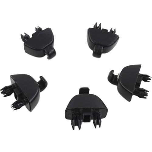 5Pcs 34D857562 Black Sun Visor Bracket Holder For VW Bora Lavida Santana Skoda Superb Octavia Fabia Karoq 34D 857 562