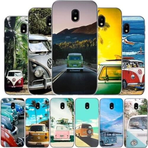 Combi Van Surf phone case For Samsung J3 J4 J5 J6 J7 Plus 2017 2016 2018 J7MAX U.S. Edition version soft Back Cover