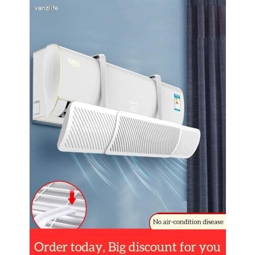 Air Conditioning Windshield Anti-Direct Blowing Universal Windproof Wall-Mounted Air Outlet Baffle Confinement Cold Air Guide