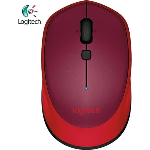 Logitech M336 Wireless Bluetooth--compatible Mouse with Colorful 1000 dpi for Windows 7/8/10 Mac10.8 Chrome OS Android 3.2