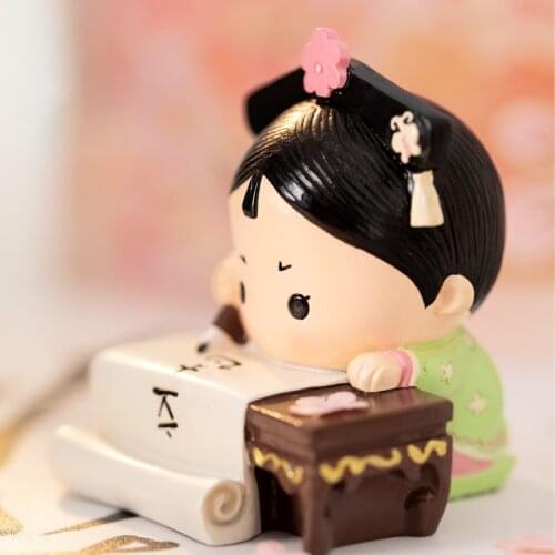 Cute girl decoration desktop creative decor car birthday gift Valentines Day gift fairy garden lucky girl desk decor CL80201