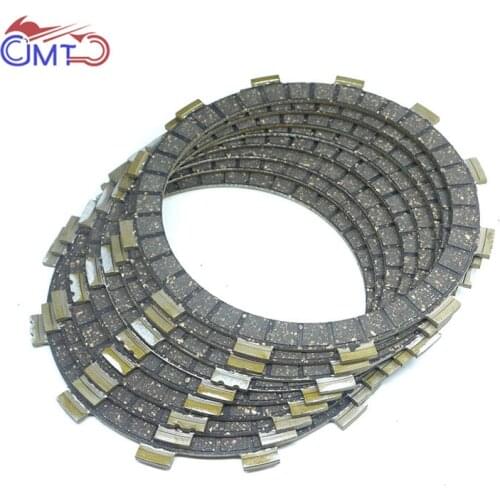 For Yamaha Virago XV920 81-83 XV1000 XV1100S 84-99 Drag Star V-Star XVS1100 99-09 Clutch Friction Disc Plate Kit 8 Pieces
