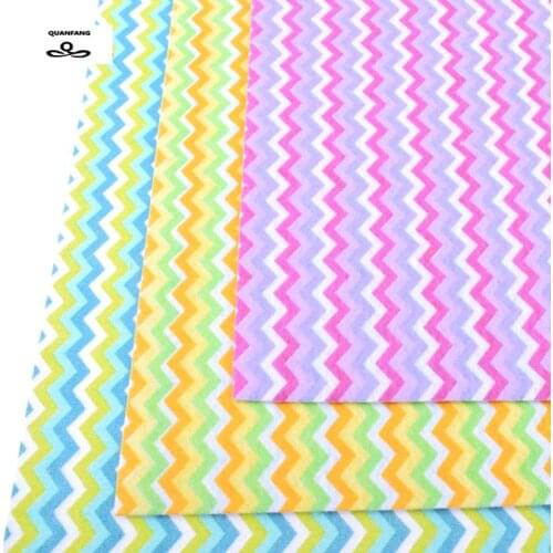 QUANFANG Non Woven Felt Fabric 1mm Thickness Polyester Printed Soft Felt Home Decoration Pattern Bundle For Sewing Dolls Crafts