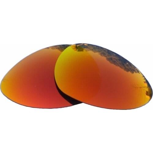 Orange Red Mirrored Polarized Replacement Lenses for Crosshair S Sunglasses Frame 100% UVA & UVB