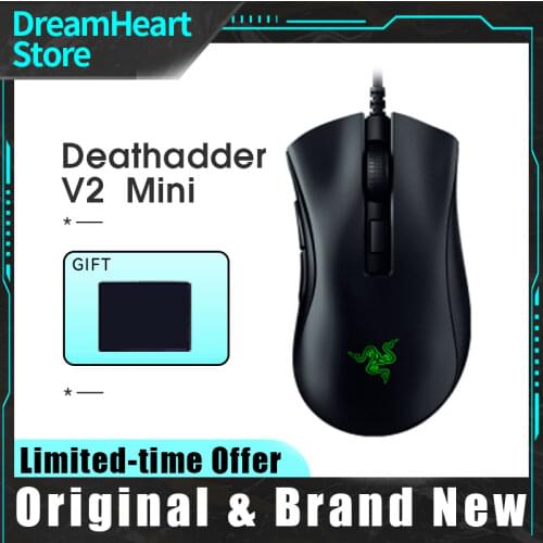 Original New DeathAdder V2 Mini Ultra-Lightweight Ergonomic Gaming Mouse 8500 DPI Optical Wired Gaming Mouse for pc for razer